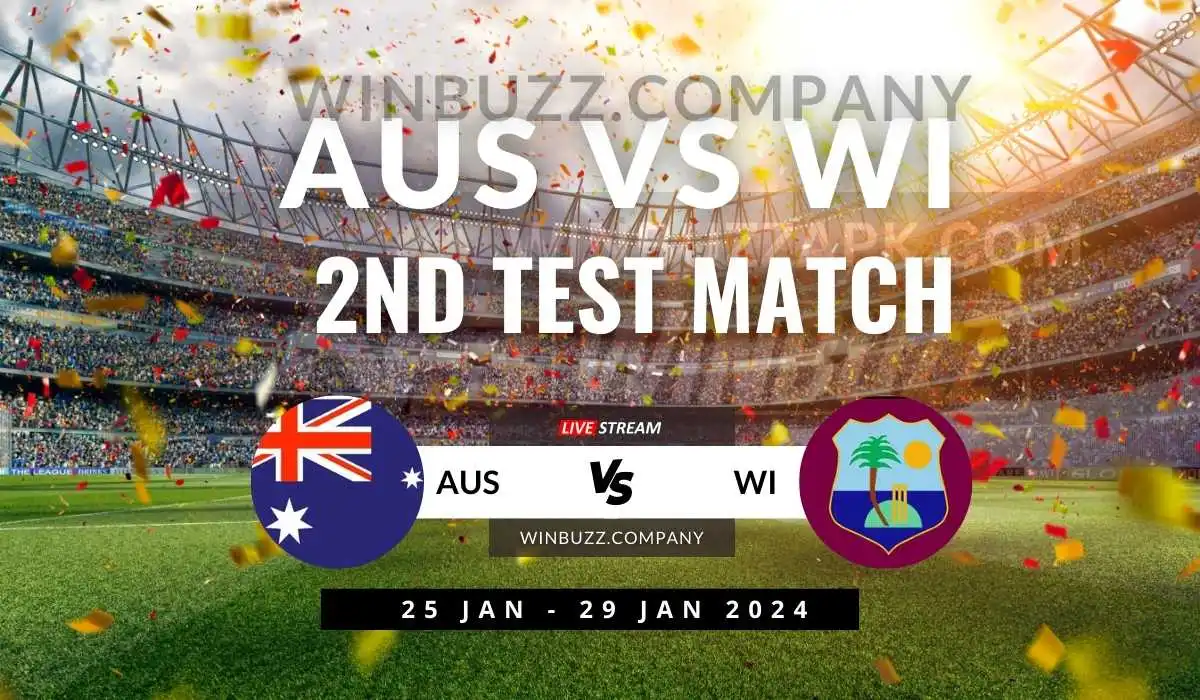 You are currently viewing AUS vs WI Test Series: 2nd Match Schedule, Prediction