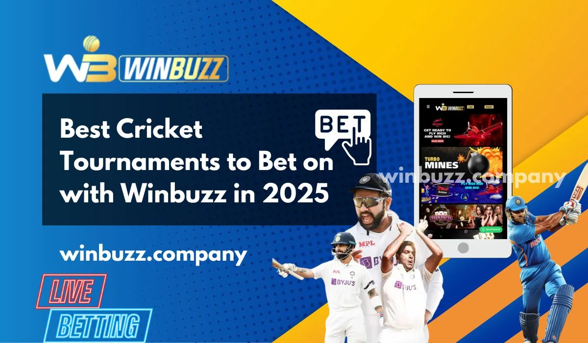 Read more about the article Best Cricket Tournaments to Bet on with Winbuzz in 2025