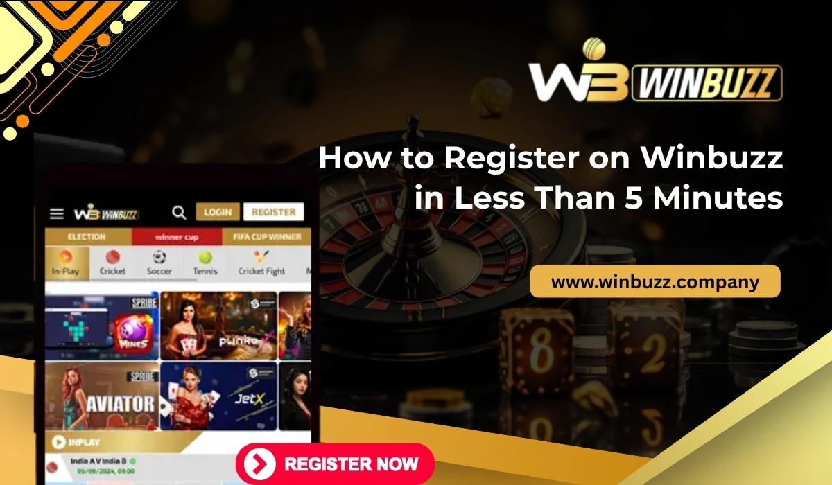Read more about the article How to Register on Winbuzz in Less Than 5 Minutes